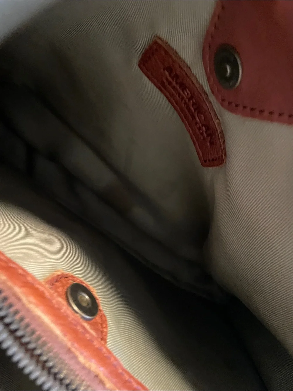 American leather company￼ brown leather